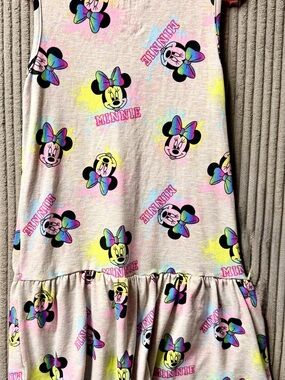 neon minnie mouse dress Minnie Mouse Birthday Party Princess Tutu Dress Satin Ball Gown Red White Yellow Polka Dot Pageant Halloween Glitter Celebration Cosplay